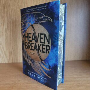 **RARE SIGNED** Heavenbreaker by Sara Wolf, Deluxe Limited First Edition, HC
